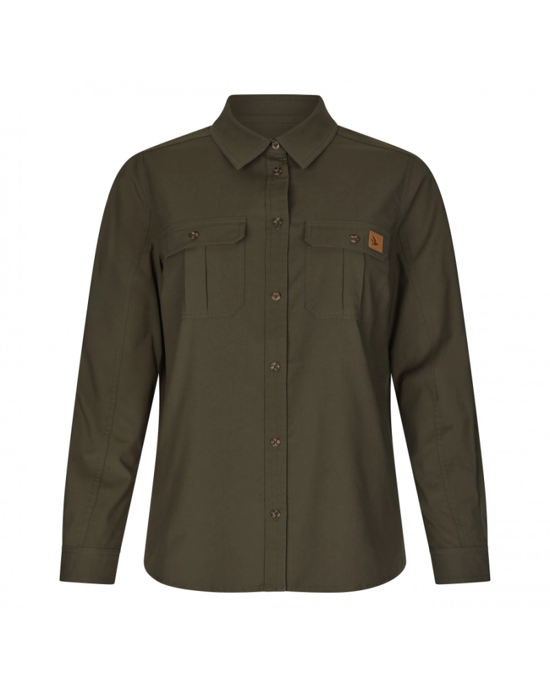 Koszula Damska Seeland Selous Ines L/S Cargo Grape Leaf