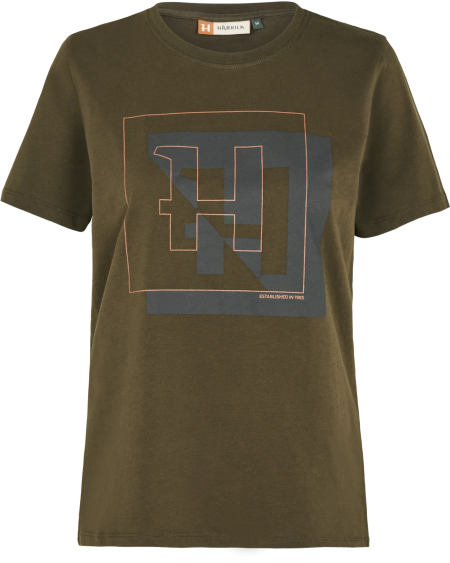 Sklep Trofeum - Koszulka Damska Harkila S/S H-Logo Willow Green