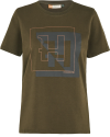 Koszulka Damska Harkila S/S H-Logo Willow Green