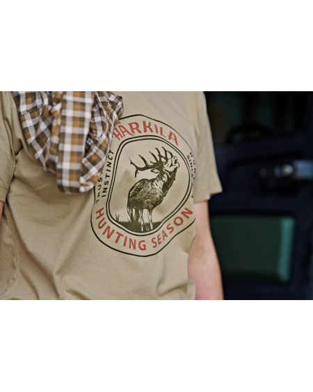 Sklep Trofeum - Koszulka Damska Harkila S/S Stag Badge Sand