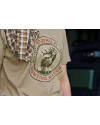 Koszulka Damska Härkila Stag Badge Sand – Stylowy T-shirt dla Dian