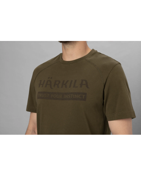 Sklep Trofeum - Koszulka Hakrila S/S Logo Willow Green