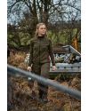 Spodnie Damskie Härkila Scandinavian Willow Green/Deep Brown – Komfort i funkcjonalność