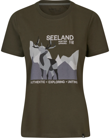 Koszulka damska Seeland Sadie Pine Green