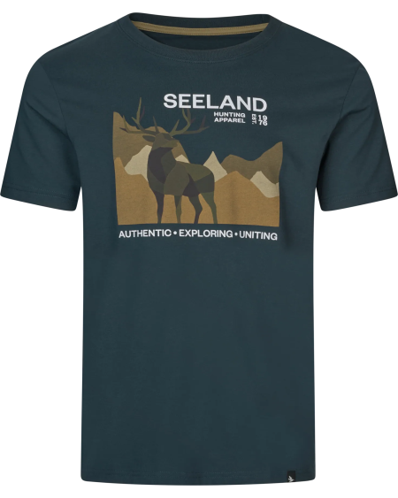 Koszulka Seeland Fragment Dark Blue