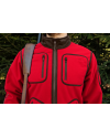 Dwustronny polar Härkila Kamko Regal Red / Brown | Kurtka myśliwska