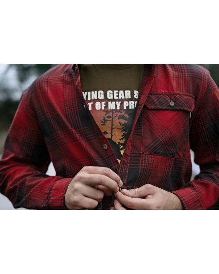 Koszula flanelowa Seeland Glen L/S – Red Check | Sklep Trofeum
