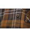 Koszula flanelowa Seeland Glen L/S – Dark Brown / Camel | Sklep Trofeum