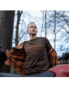 Koszulka Härkila Scandinavian S/S Shadow Brown | T-shirt myśliwski