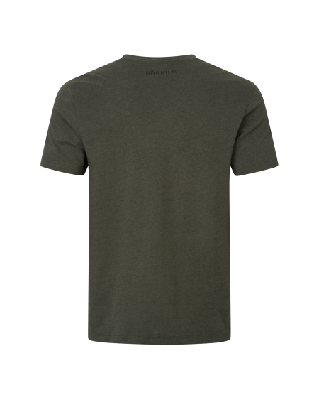 Koszulka Härkila Topp S/S Forest Night | Funkcjonalny T-shirt myśliwski