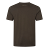 Koszulka Härkila Logo Band S/S Shadow Brown/Tarmac – Styl i Komfort
