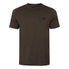 Koszulka Harkila Logo Band S/S Shadow Brown / Tarmac