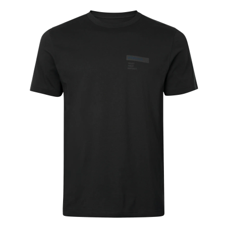 Koszulka Harkila Logo Band S/S Anthracite / Sea Blue