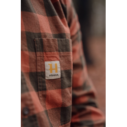 Koszula Härkila Scandinavian L/S Autumn Orange – Funkcjonalna koszula myśliwska