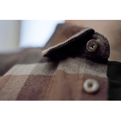 Koszula Härkila Asmund L/S Rust Brown Check – Stylowa koszula myśliwska