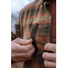 Koszula Harkila Aivak L/S Autumn Orange Check – Klasyczna elegancja w terenie