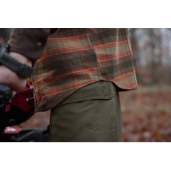 Koszula Harkila Aivak L/S Autumn Orange Check – Klasyczna elegancja w terenie