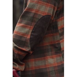 Koszula Harkila Aivak L/S Autumn Orange Check – Klasyczna elegancja w terenie