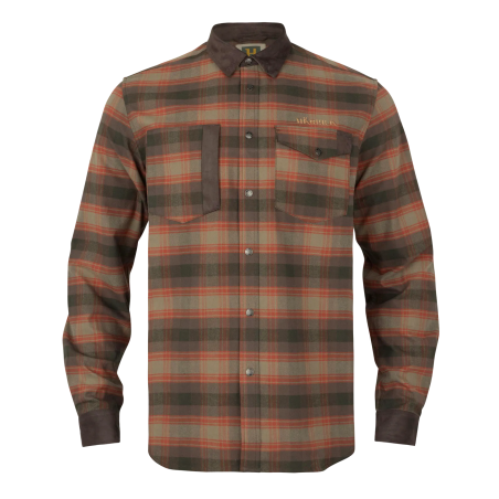 Koszula Harkila Aivak L/S Autumn Orange Check