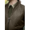 Kamizelka Damska Harkila Skye Shooting Willow Green/Shadow Brown – Styl i funkcjonalność