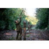 Kamizelka Damska Harkila Skye Shooting Willow Green/Shadow Brown – Styl i funkcjonalność