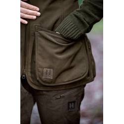 Kamizelka Damska Harkila Skye Shooting Willow Green/Shadow Brown – Styl i funkcjonalność