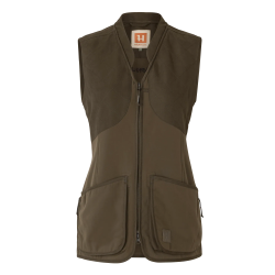Kamizelka Damska Harkila Skye Shooting Willow Green / Shadow Brown