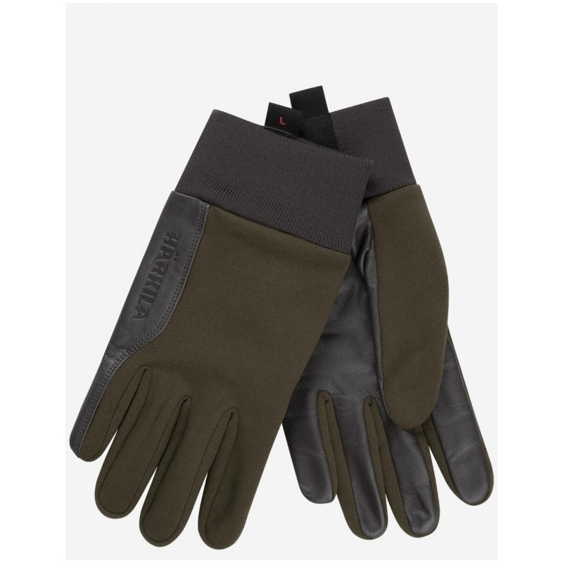 Rękawiczki Harkila Driven Hunt Willow Green / Shadow Brown