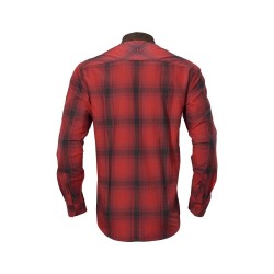 Koszula Härkila Driven Hunt Red/Black Check – Klasyczna koszula myśliwska